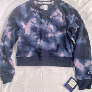 champion tye dye pullover